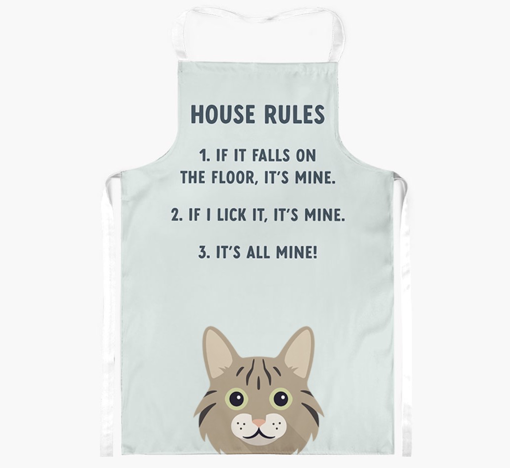 House Rules: Personalised {breedShortName} Apron
