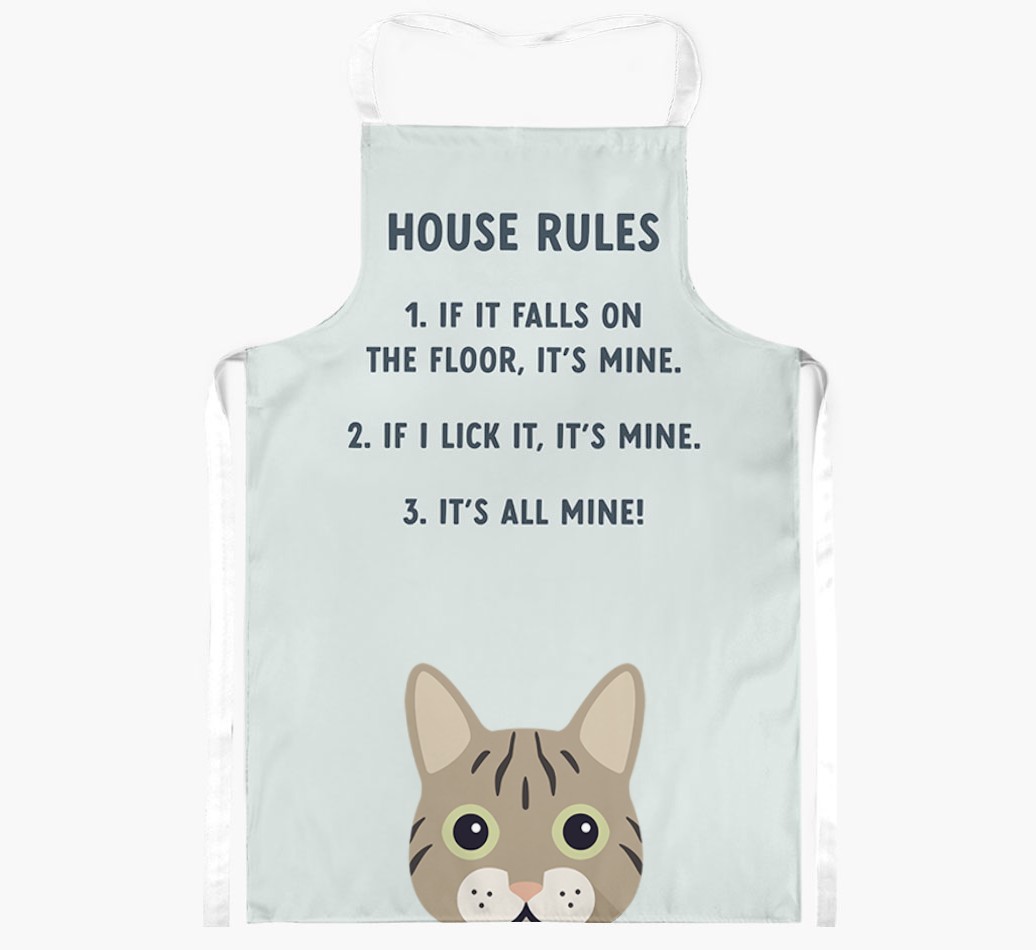 House Rules: Personalised {breedShortName} Apron