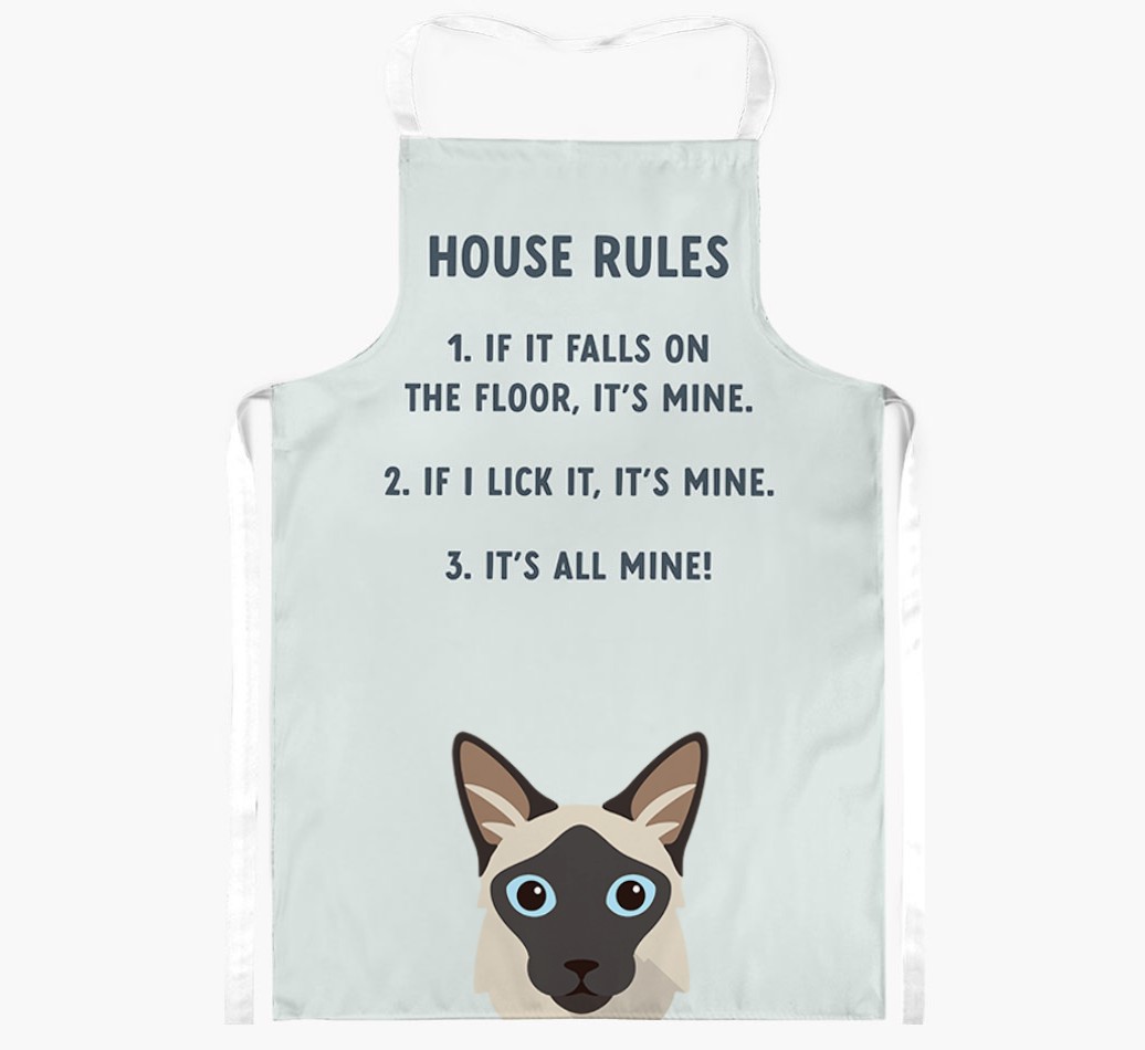 House Rules: Personalised {breedShortName} Apron