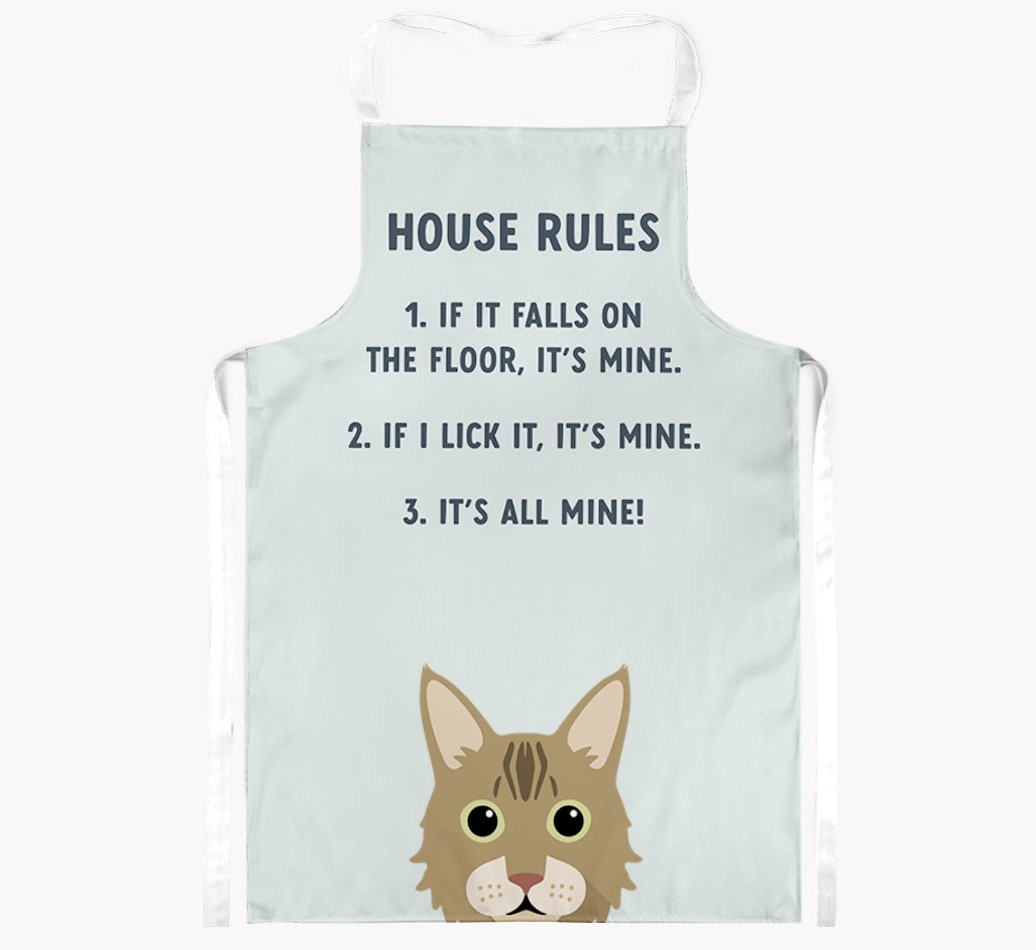 House Rules: Personalised {breedShortName} Apron