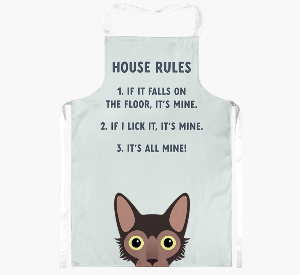House Rules: Personalised {breedShortName} Apron