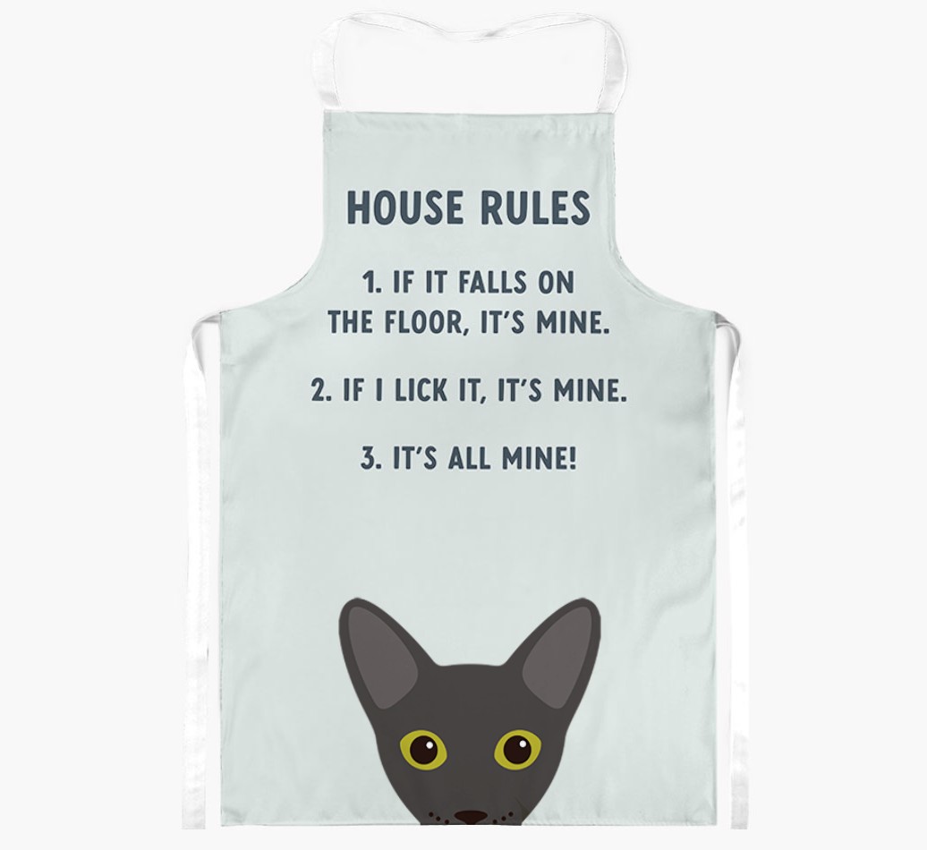 House Rules: Personalised {breedShortName} Apron