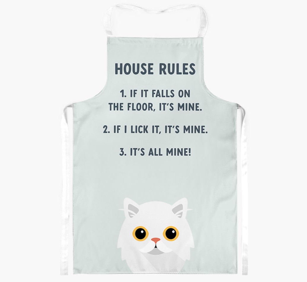 House Rules: Personalised {breedShortName} Apron