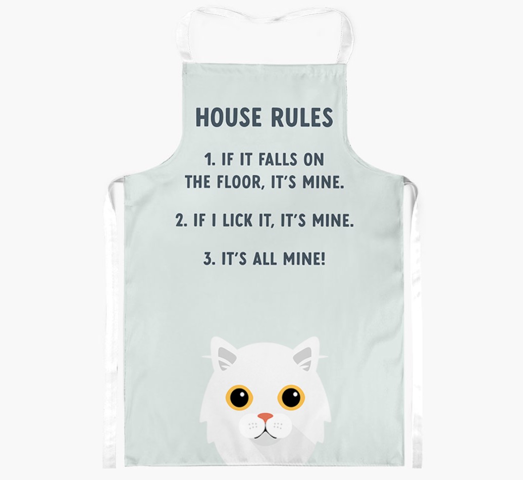 House Rules: Personalised {breedShortName} Apron