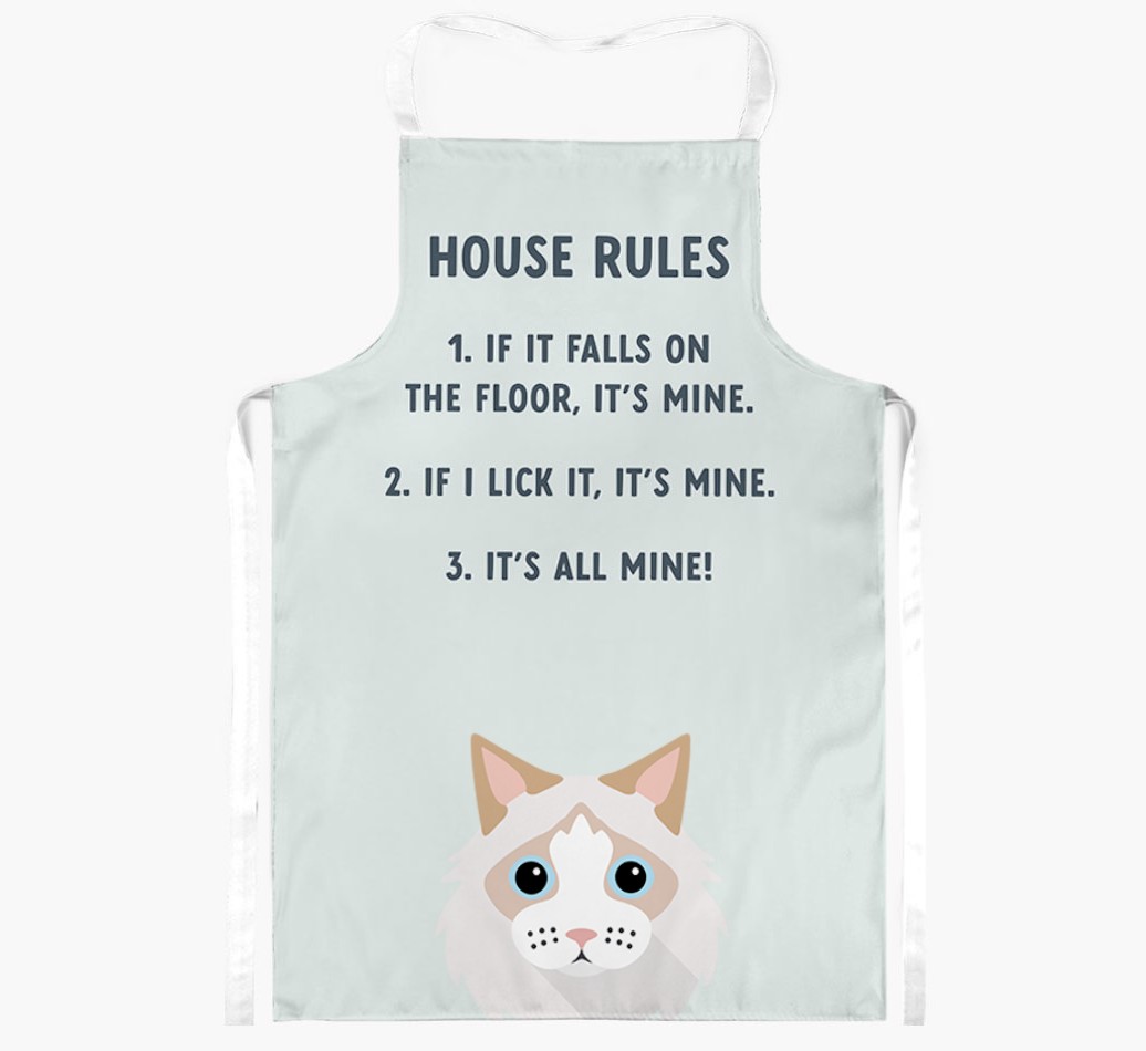 House Rules: Personalised {breedShortName} Apron