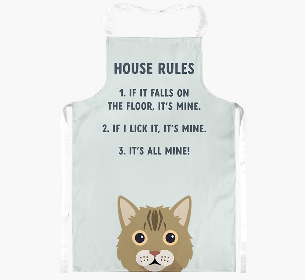House Rules: Personalised {breedShortName} Apron