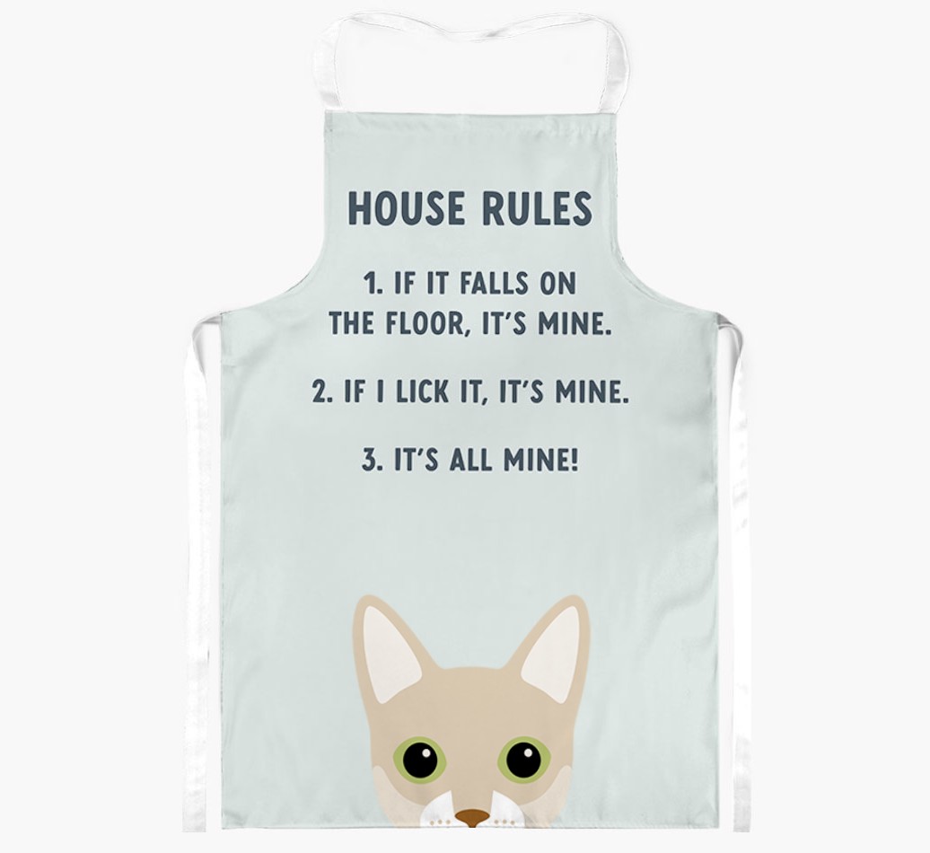 House Rules: Personalised {breedShortName} Apron