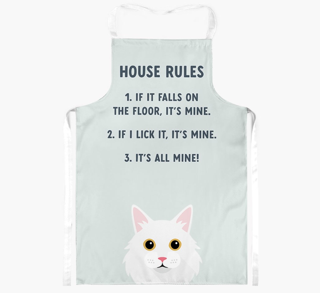 House Rules: Personalised {breedShortName} Apron
