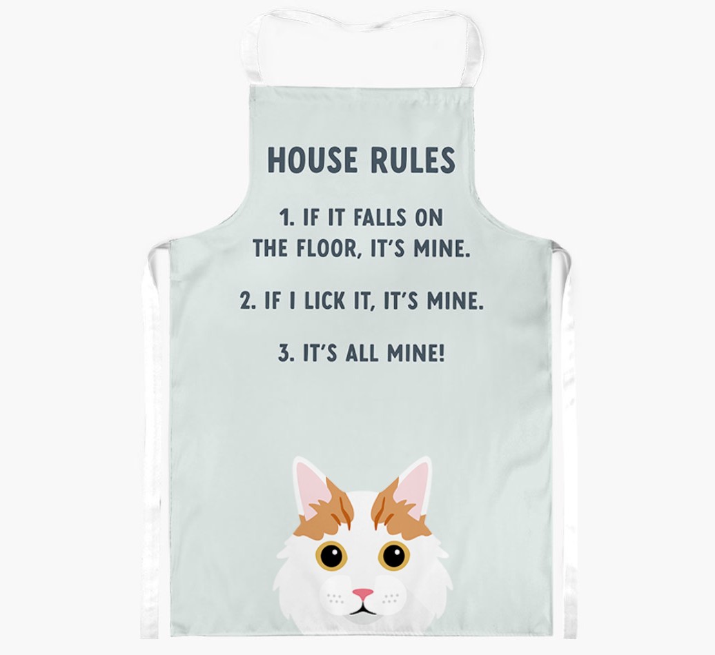 House Rules: Personalised {breedShortName} Apron