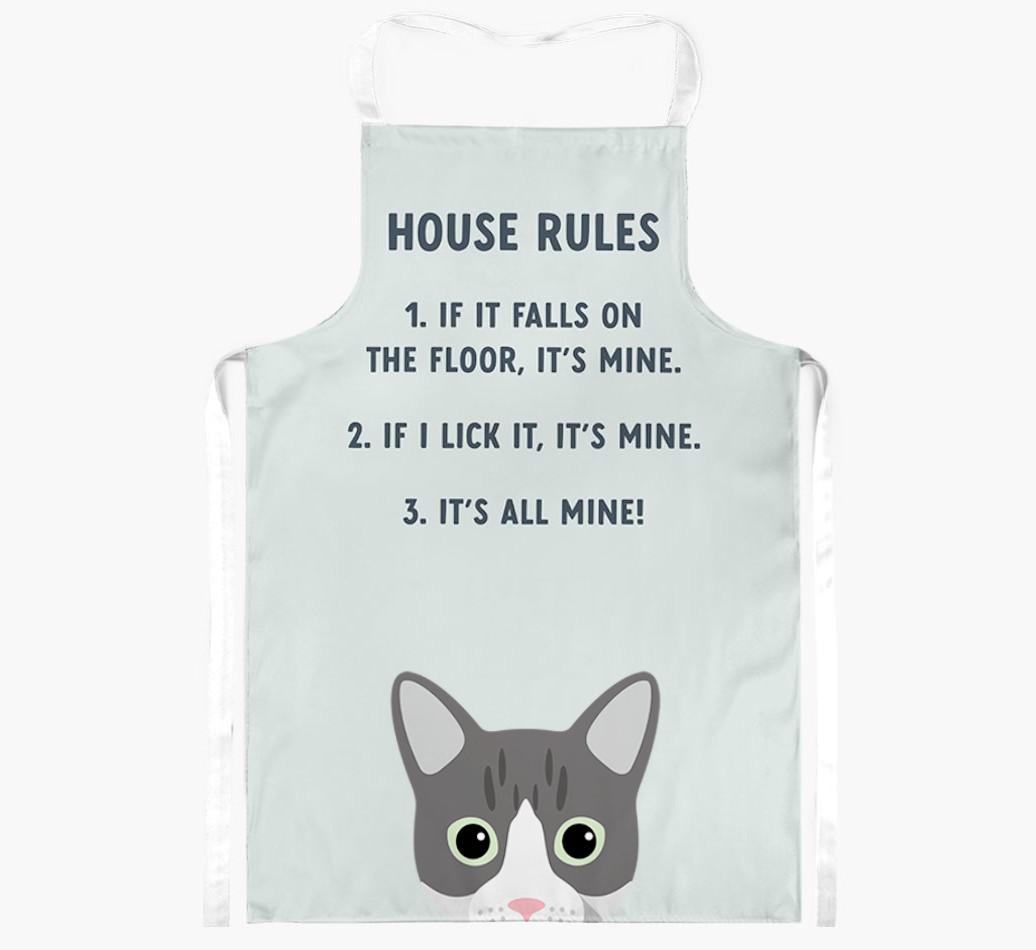 House Rules: Personalized {breedShortName} Apron