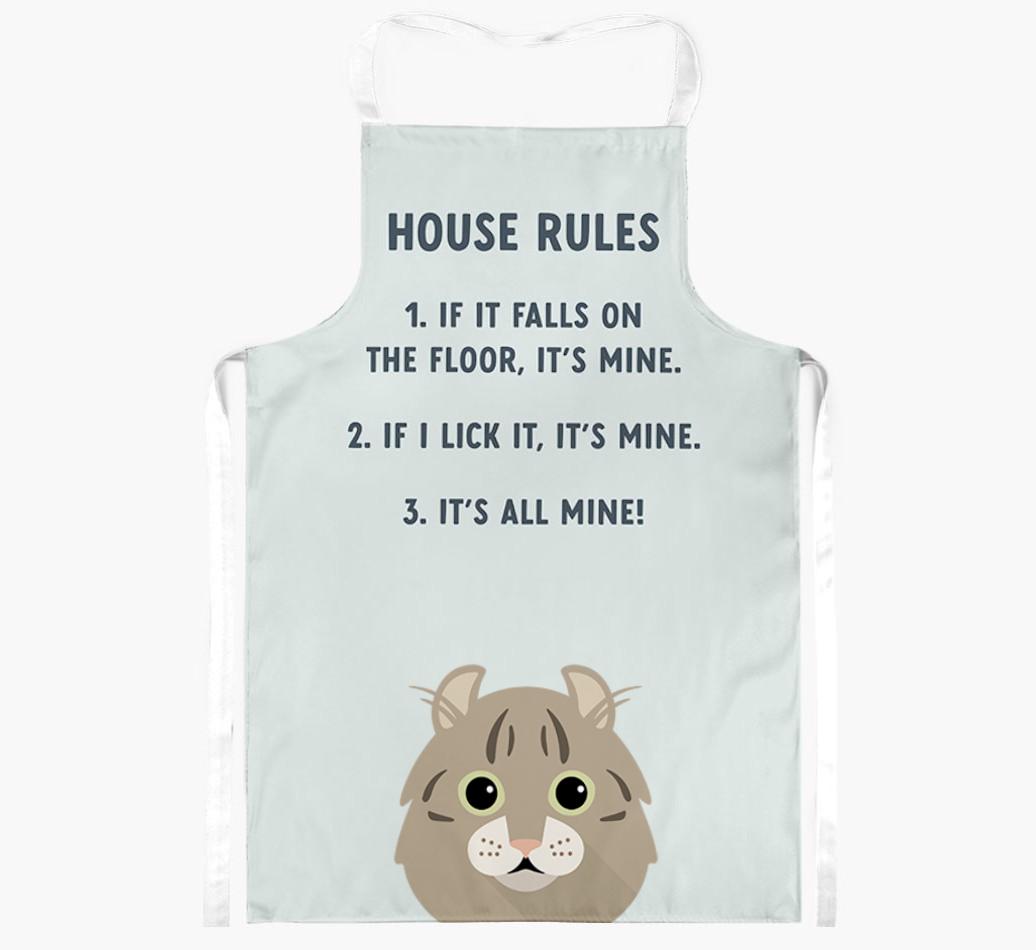 House Rules: Personalized {breedShortName} Apron