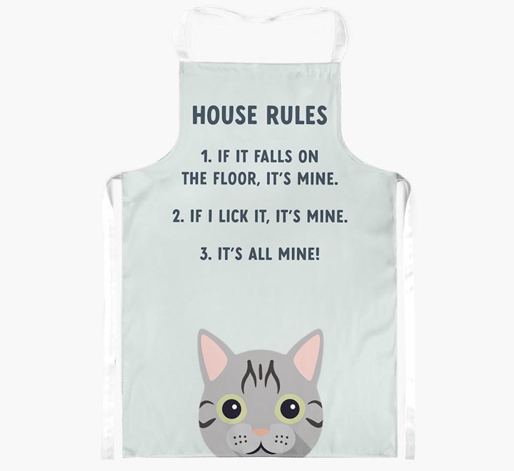 House Rules: Personalized {breedShortName} Apron