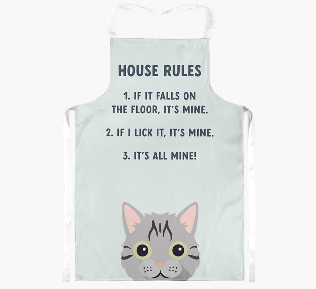 House Rules: Personalized {breedShortName} Apron