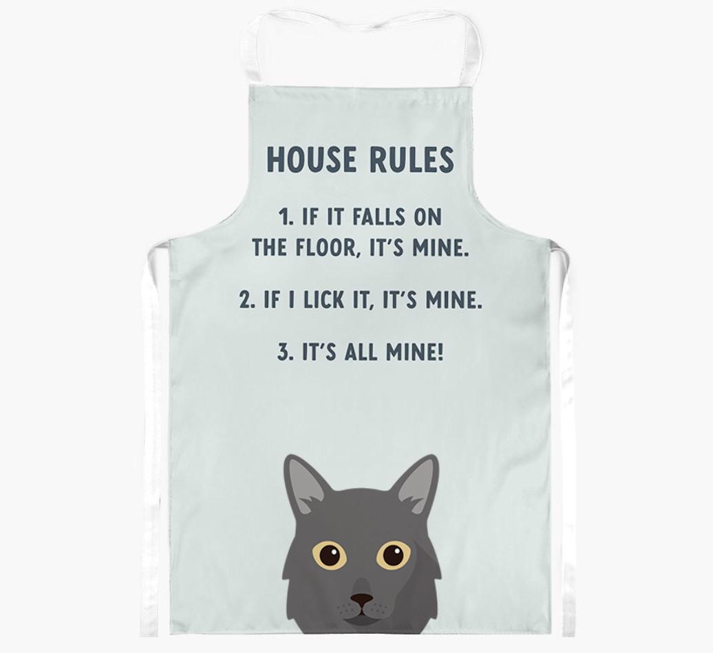 House Rules: Personalized {breedShortName} Apron
