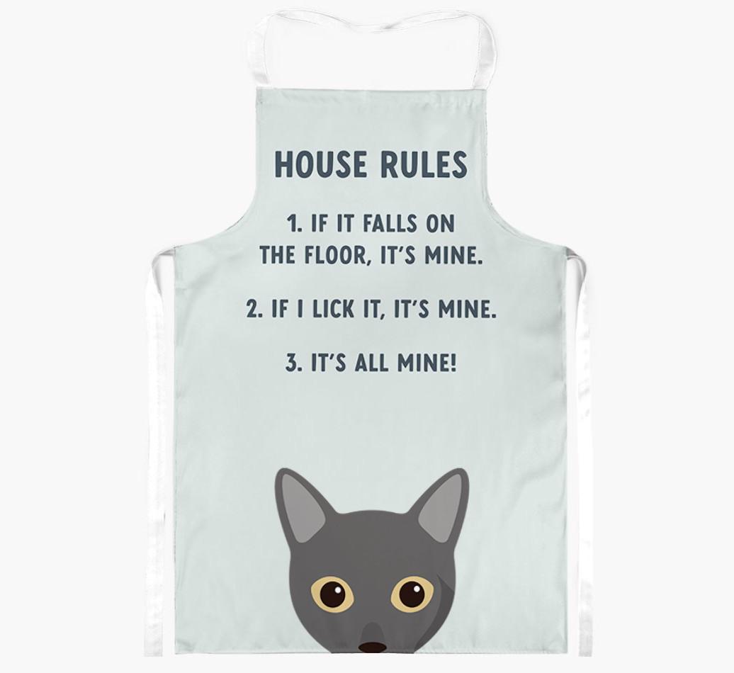 House Rules: Personalized {breedShortName} Apron