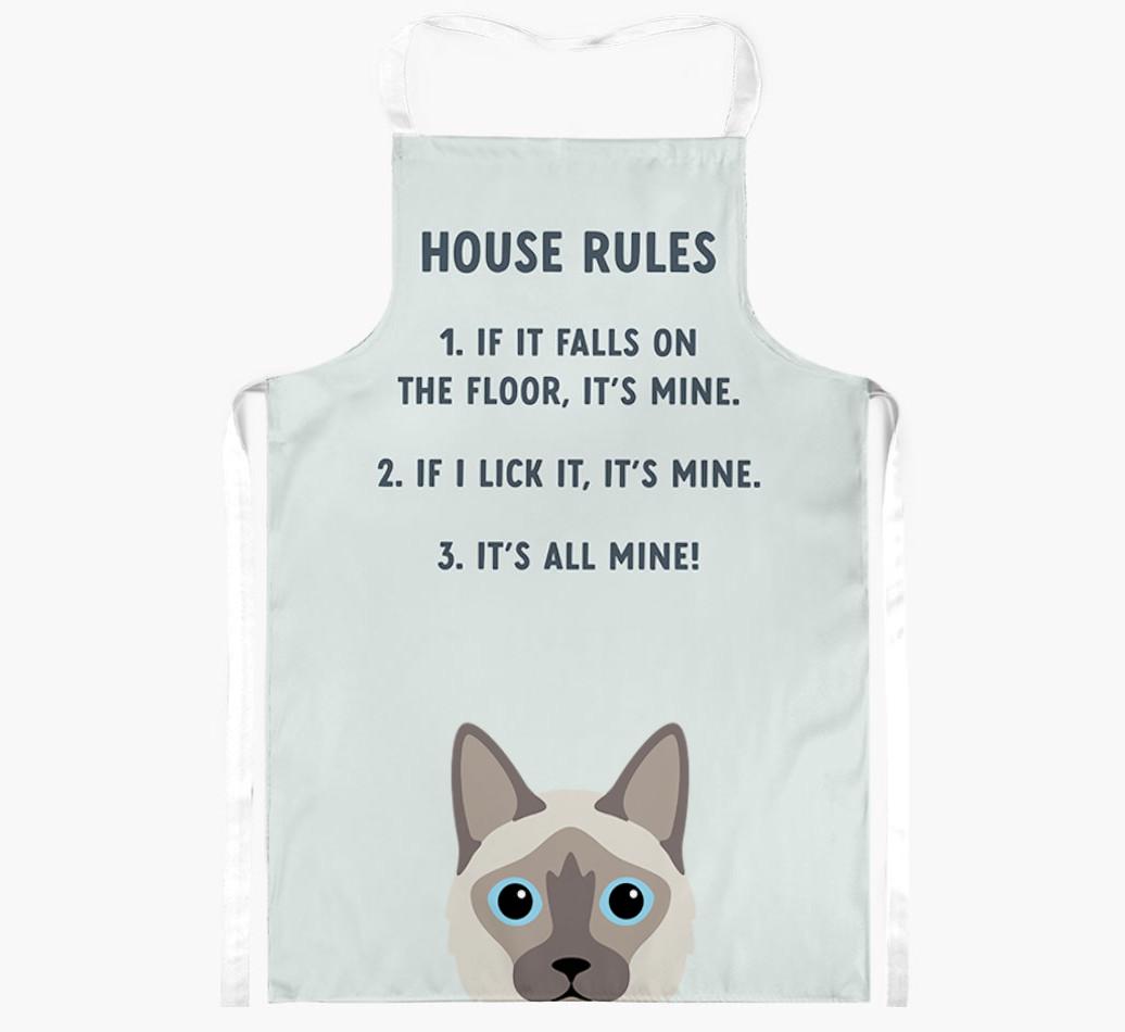 House Rules: Personalized {breedShortName} Apron