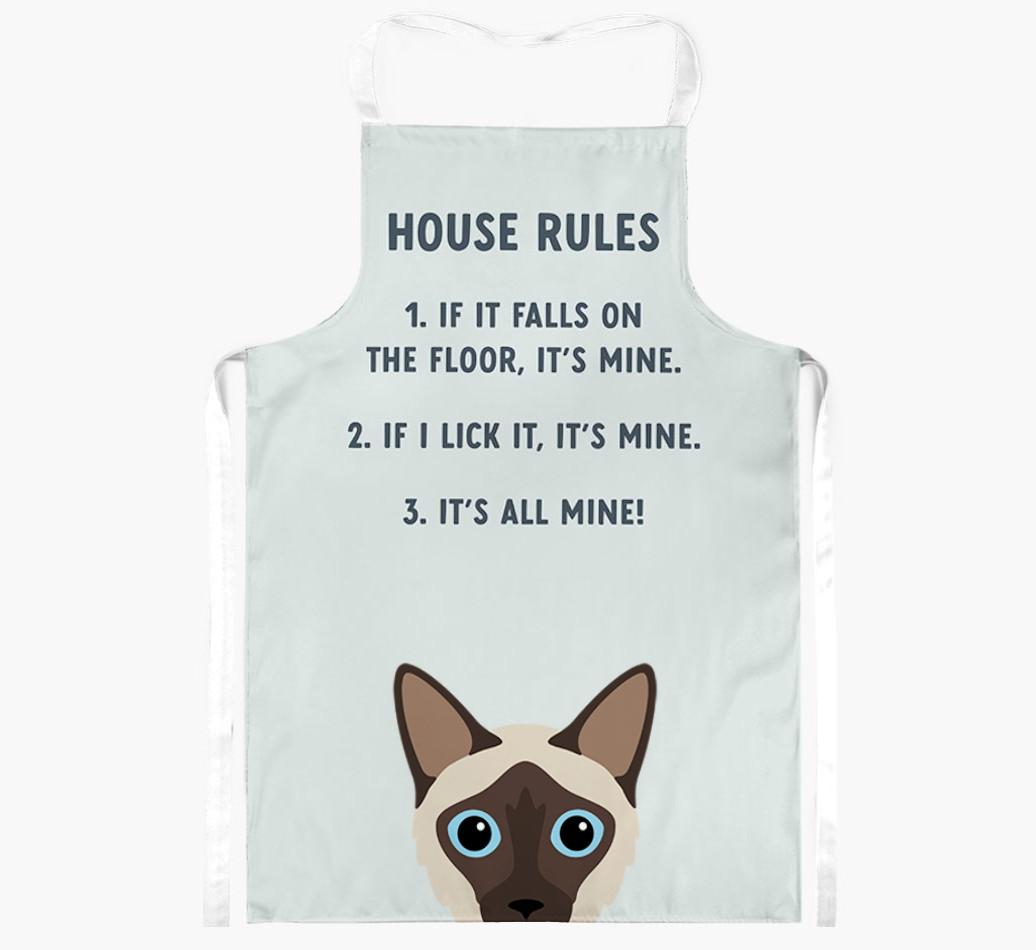 House Rules: Personalized {breedShortName} Apron