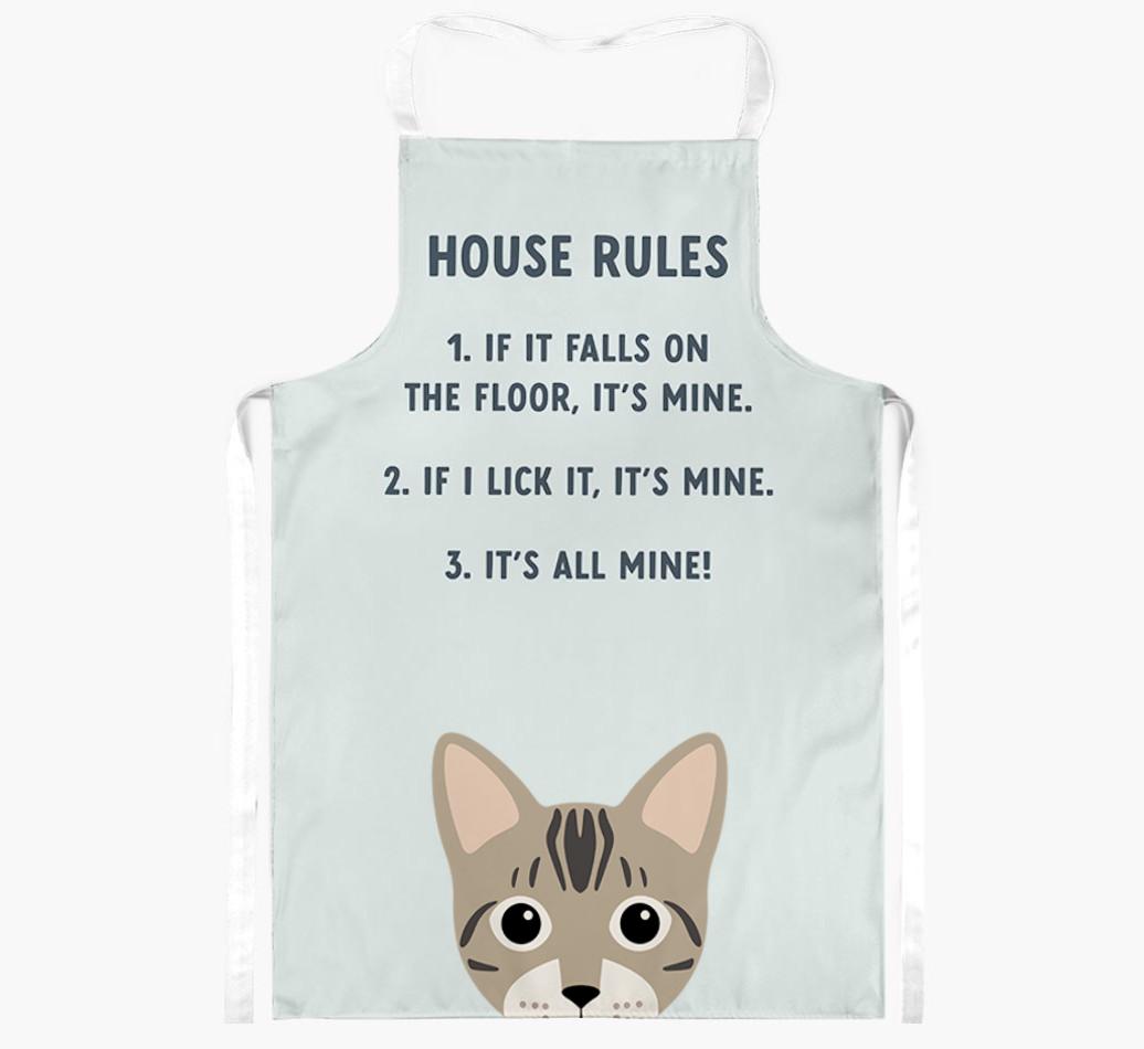 House Rules: Personalized {breedShortName} Apron