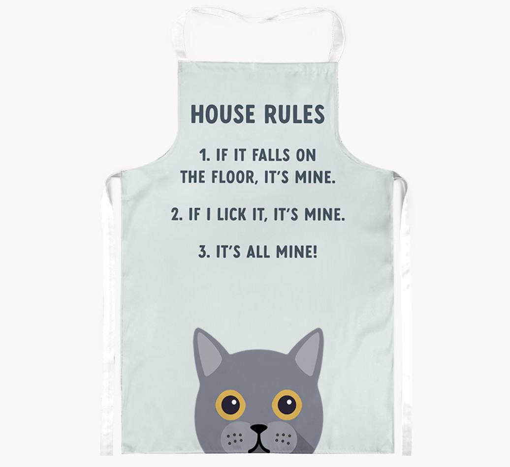 House Rules: Personalized {breedShortName} Apron