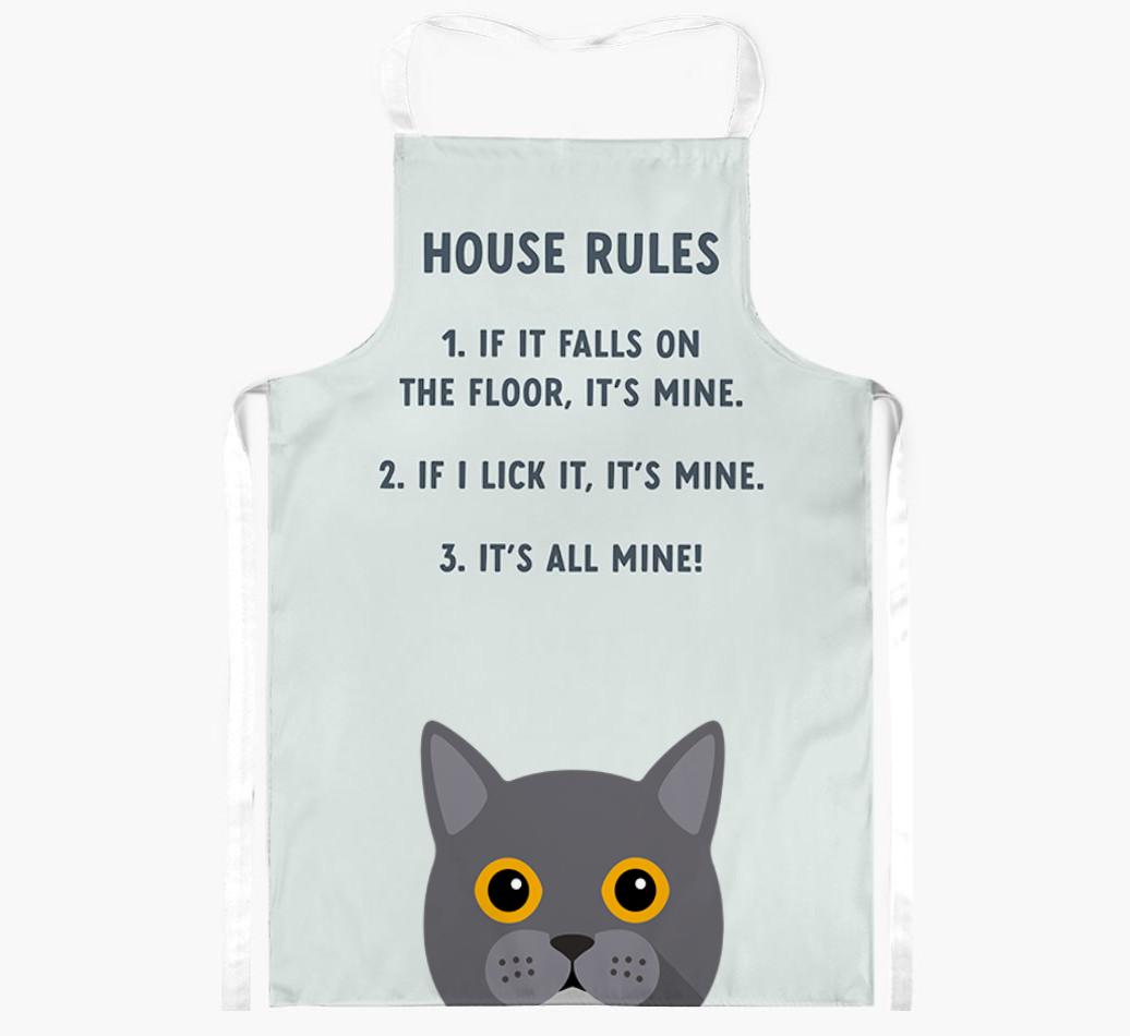House Rules: Personalized {breedShortName} Apron