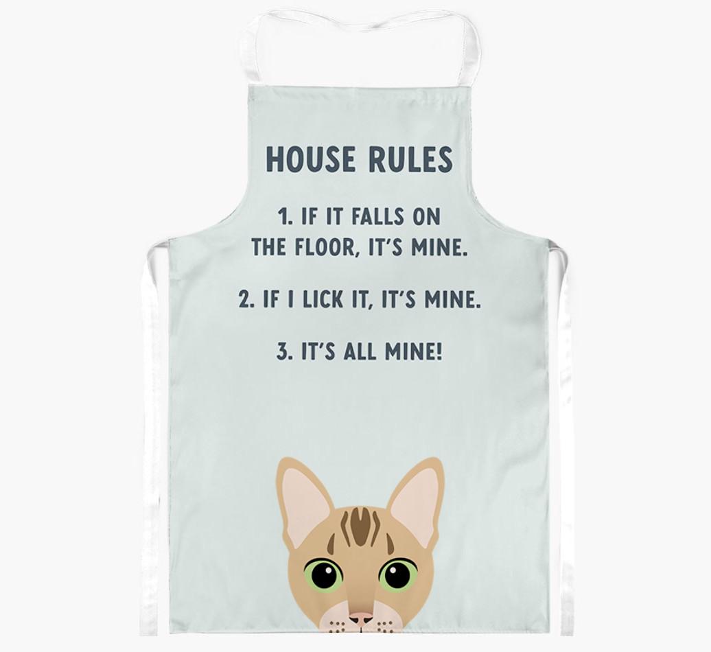 House Rules: Personalized {breedShortName} Apron