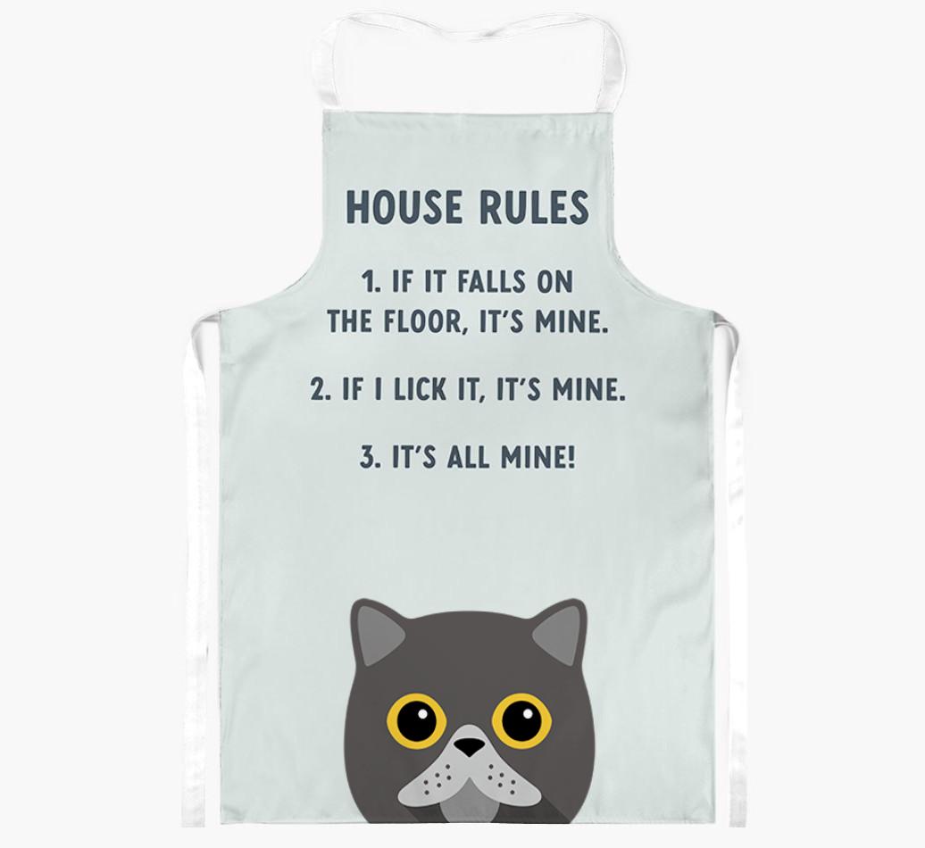 House Rules: Personalized {breedShortName} Apron