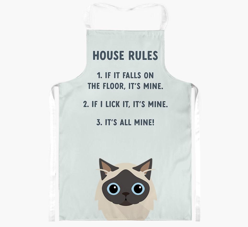 House Rules: Personalized {breedShortName} Apron