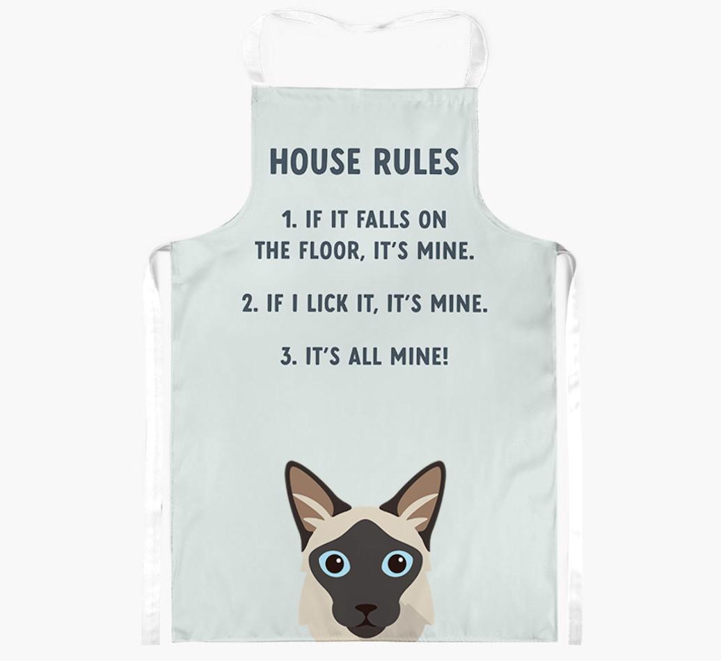 House Rules: Personalized {breedShortName} Apron