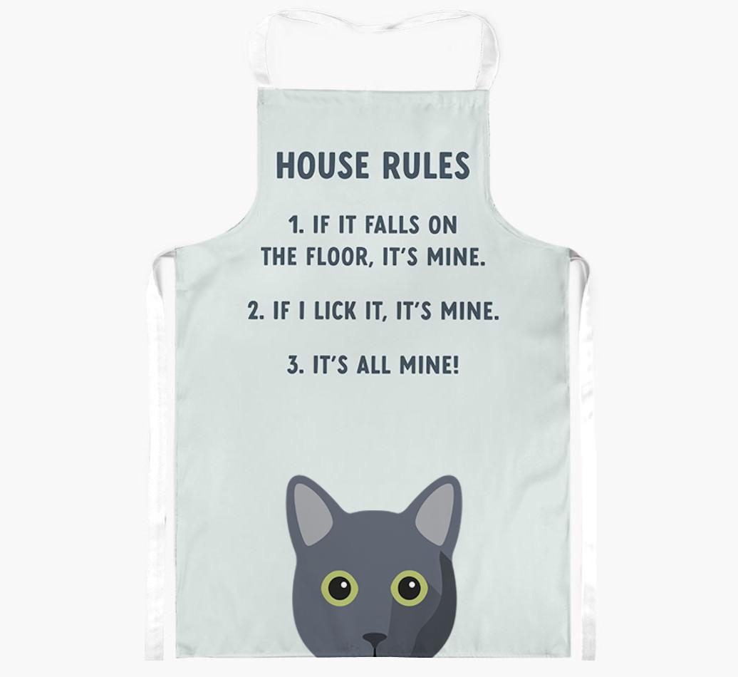 House Rules: Personalized {breedShortName} Apron