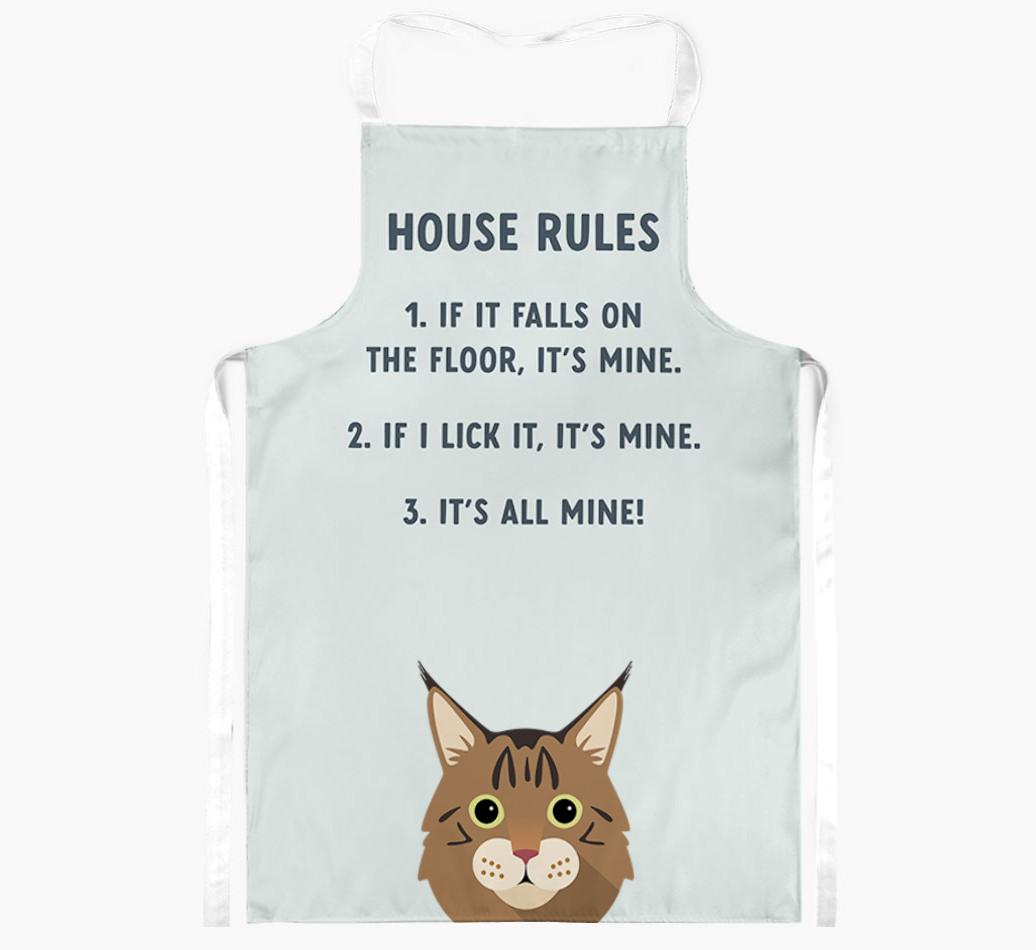 House Rules: Personalised {breedShortName} Apron