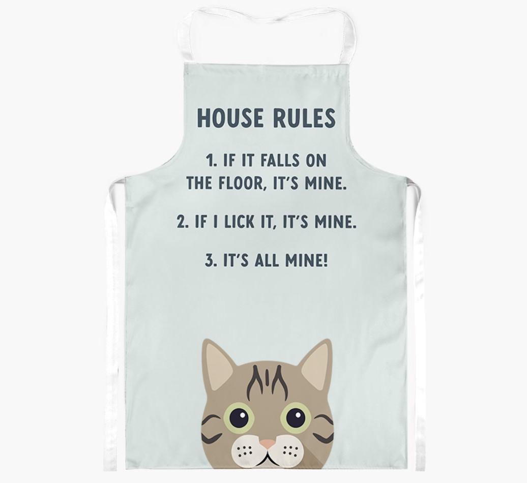 House Rules: Personalized {breedShortName} Apron
