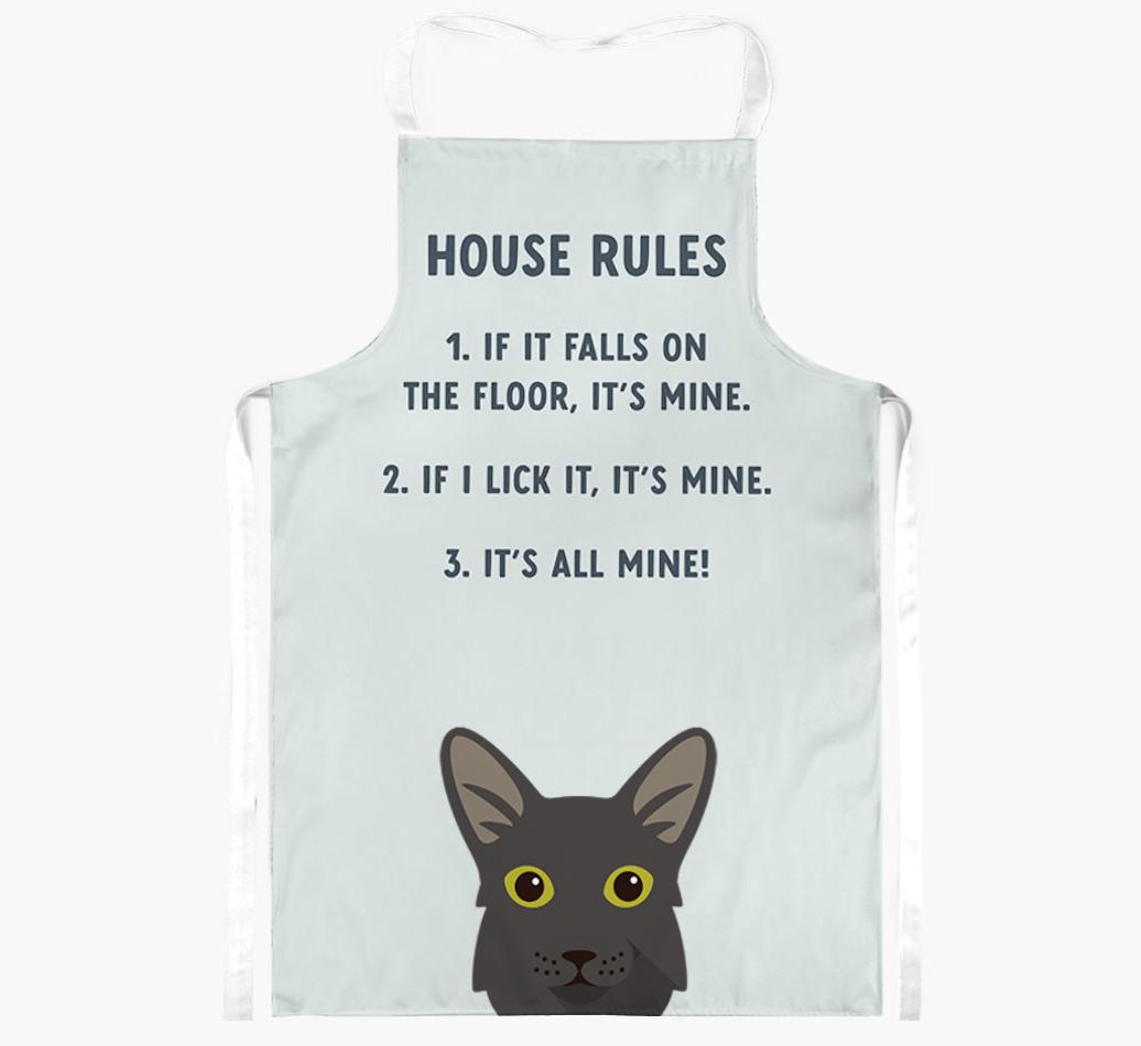 House Rules: Personalized {breedShortName} Apron
