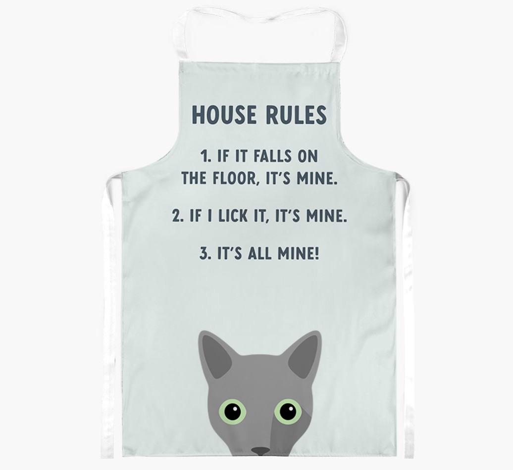 House Rules: Personalized {breedShortName} Apron