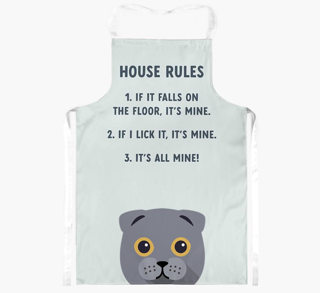 House Rules: Personalized {breedShortName} Apron