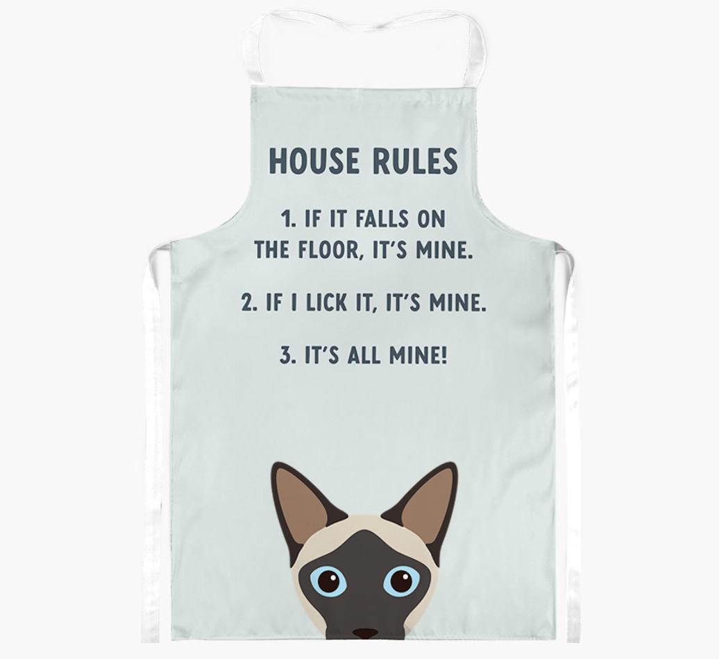 House Rules: Personalized {breedShortName} Apron