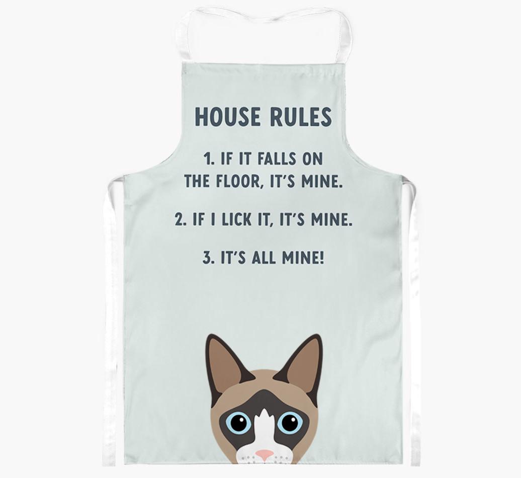 House Rules: Personalized {breedShortName} Apron