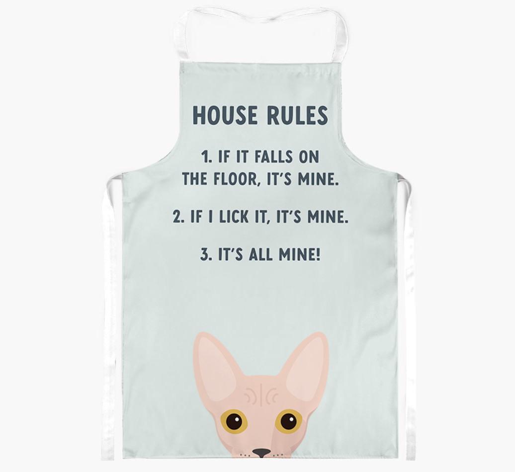House Rules: Personalized {breedShortName} Apron