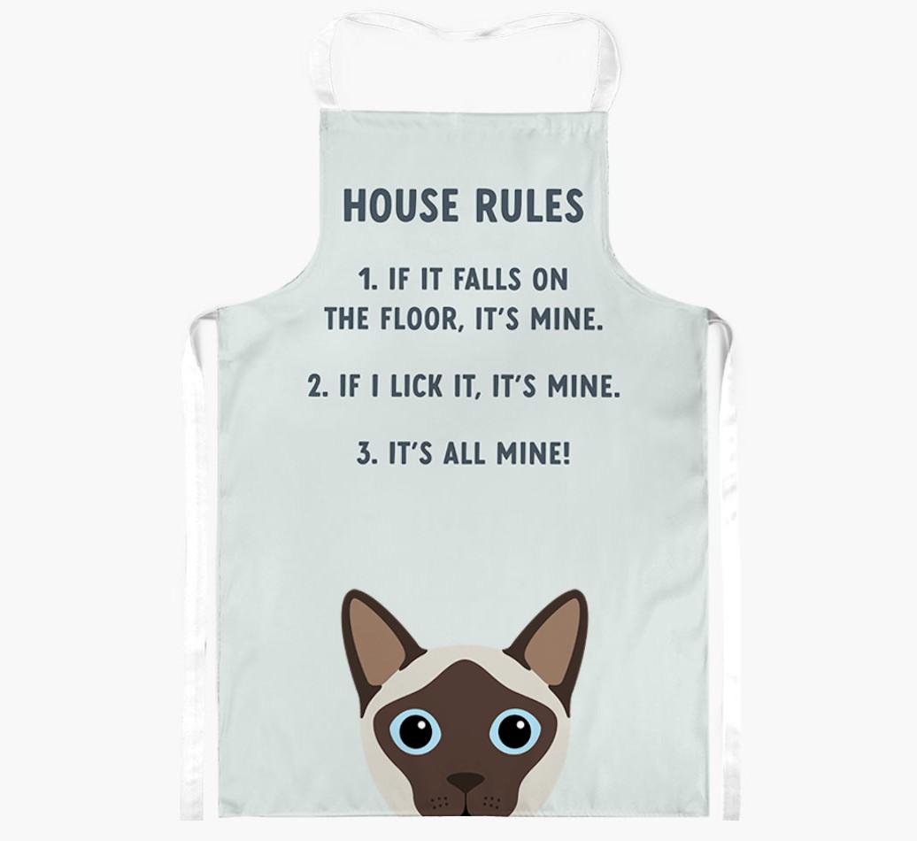 House Rules: Personalized {breedShortName} Apron