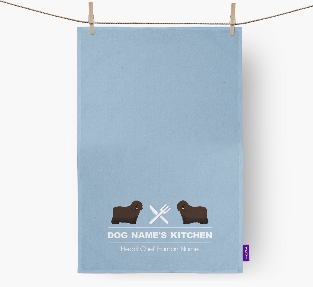 'Head Chef' - Personalised {breedFullName} Tea Towel