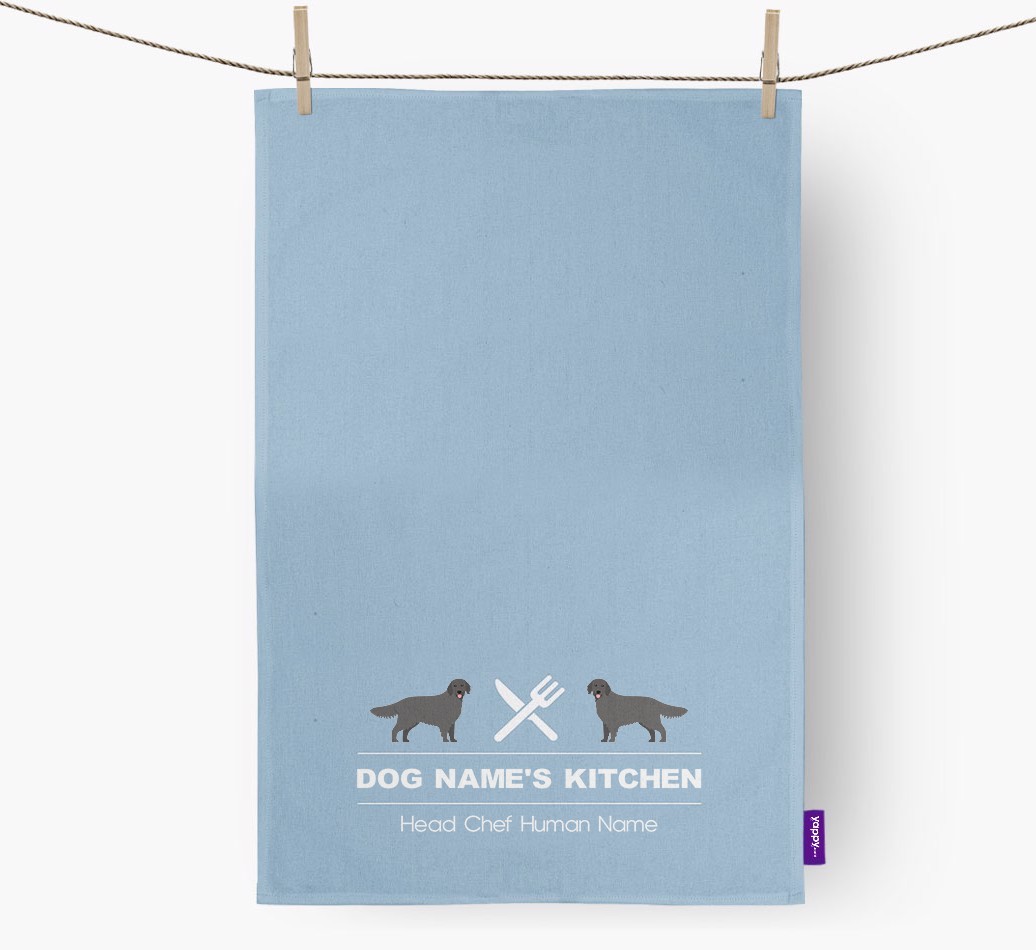'Head Chef' - Personalised {breedFullName} Tea Towel