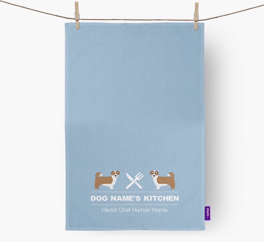 'Head Chef' - Personalised {breedFullName} Tea Towel