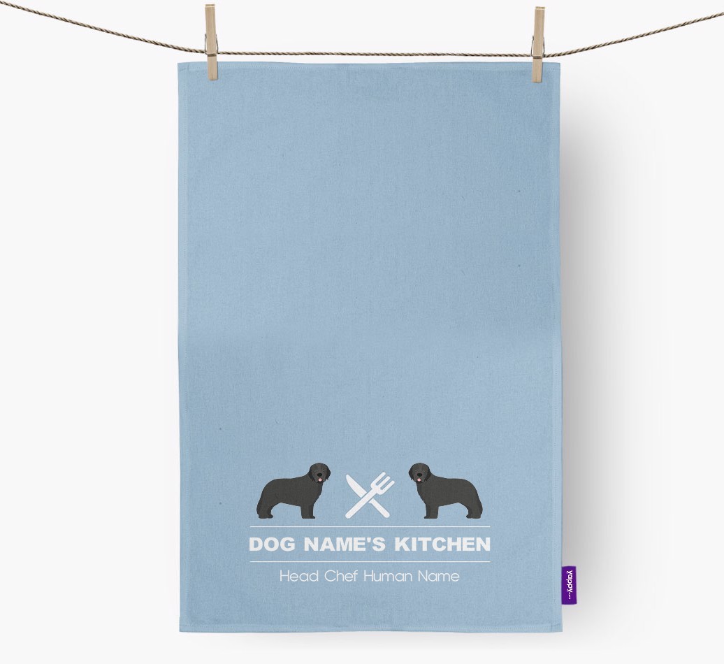 'Head Chef' - Personalised {breedFullName} Tea Towel