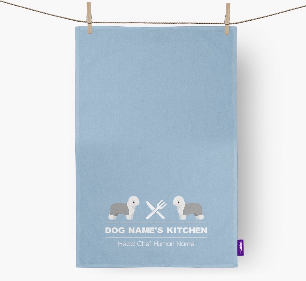'Head Chef' - Personalized {breedFullName} Dish Towel