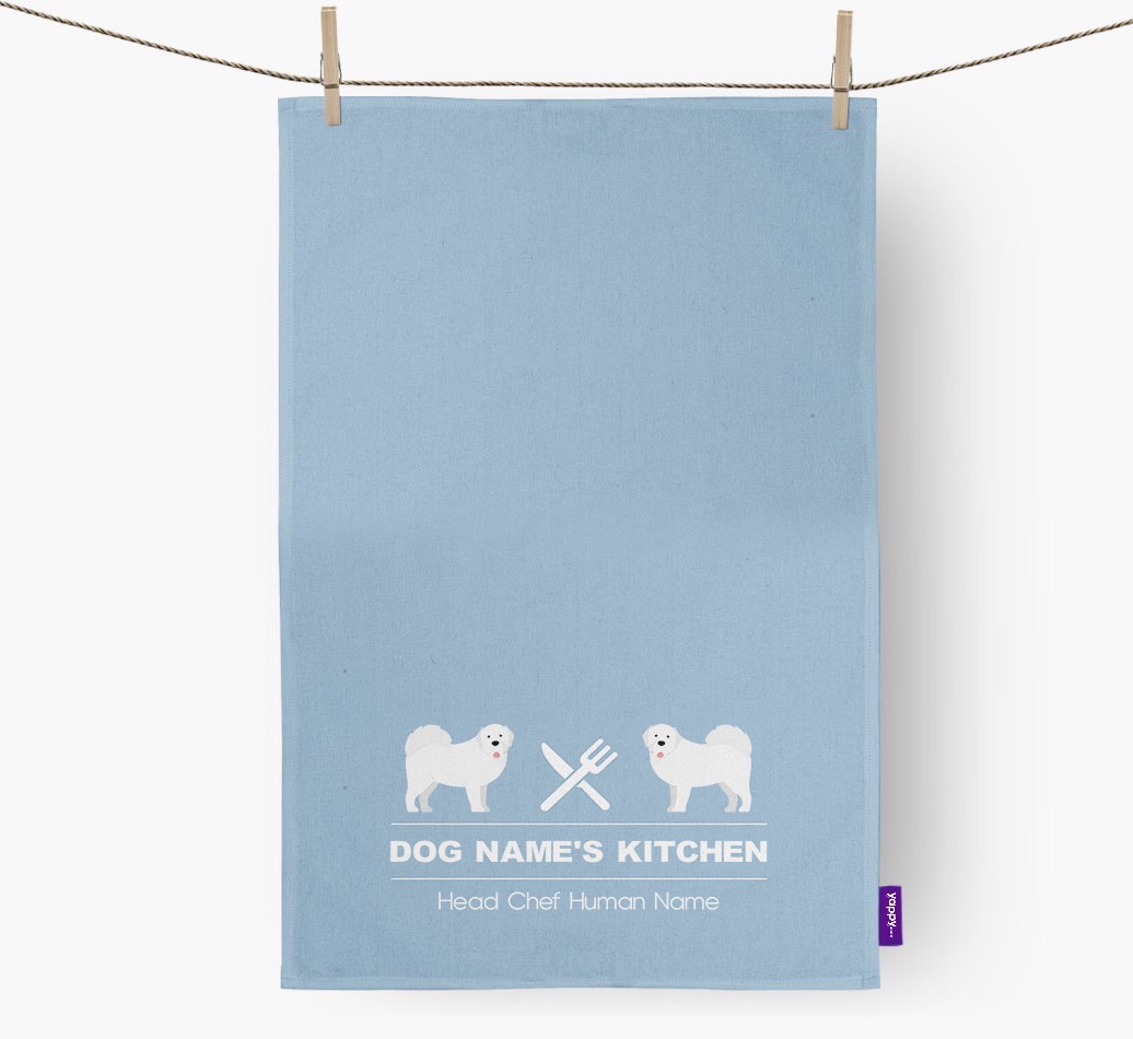 'Head Chef' - Personalised {breedFullName} Tea Towel