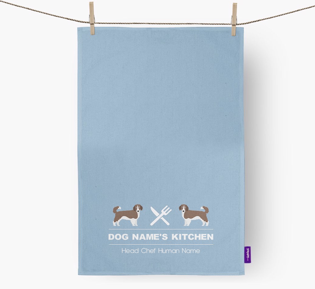 'Head Chef' - Personalised {breedFullName} Tea Towel