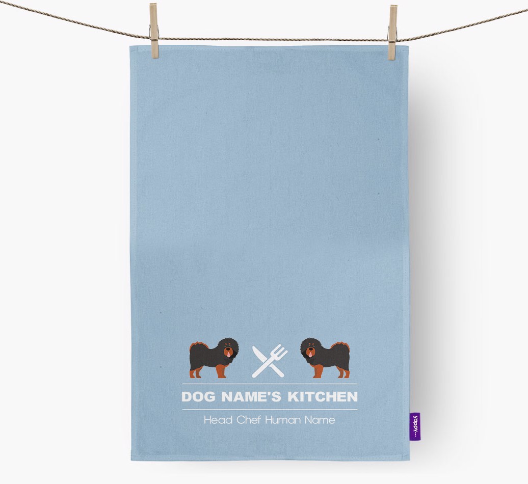 'Head Chef' - Personalized {breedFullName} Dish Towel