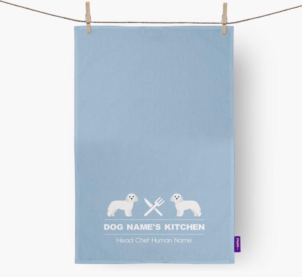 'Head Chef' - Personalized {breedFullName} Dish Towel