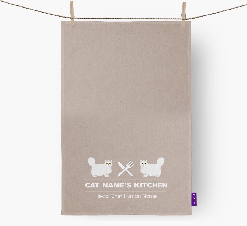 'Head Chef' - Personalised {breedCommonName} Tea Towel