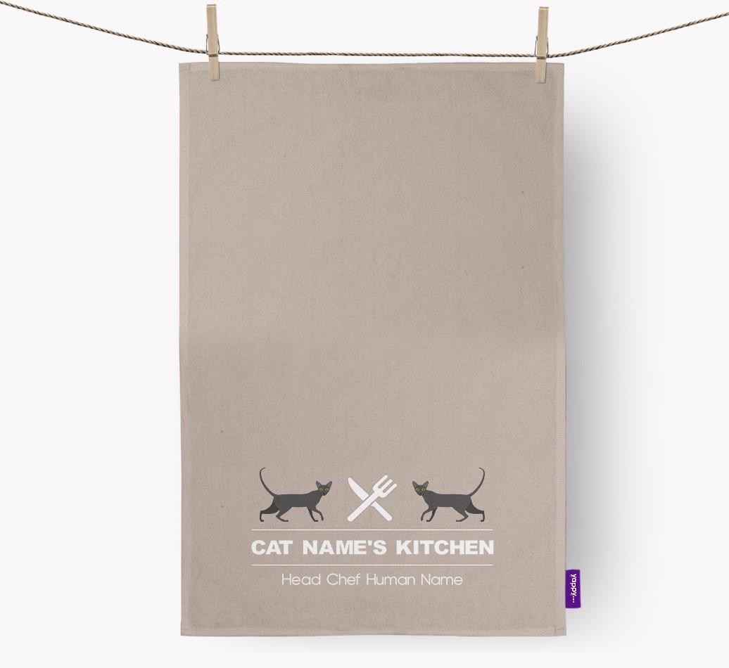 'Head Chef' - Personalized {breedCommonName} Dish Towel