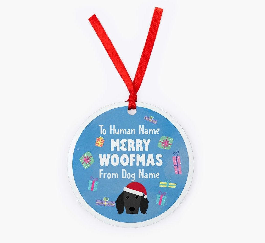 Merry Woofmas: {breedFullName} Christmas Decoration